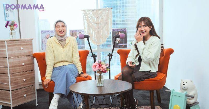 Audi Marissa di Youtube Popmama Talk edisi Februari 2024 - Popmama.com/Krisnaji Iswandani